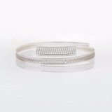 12 Inch Gallery Wire 935 Sterling Silver , 7x0.6mm