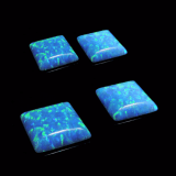 Opal (Lab Created) Square Cabochon, Choose your size.
