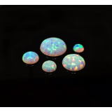 Opal (Lab Created) Round 8mm Cabochon