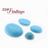 Turquoise Oval Cabochon, Choose your size.