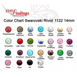14mm 1122 European Crystals Rivoli , Choose you color