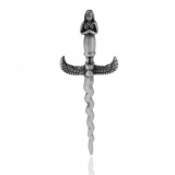 Egyptian dagger pewter pendant 60mm Fashion Decorative component