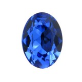 14x10mm 4120 European Crystals Oval Sapphire