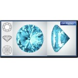 1.25mm 1088 European Crystals Crystal Rock Blue
