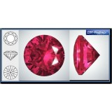 3.25mm 1088 European Crystals Crystal Rock Red